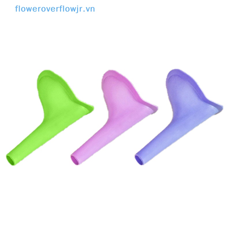 1 Dụng Cụ Đi Vệ Sinh Bằng Silica gel Tiện Dụng Cho Nữ