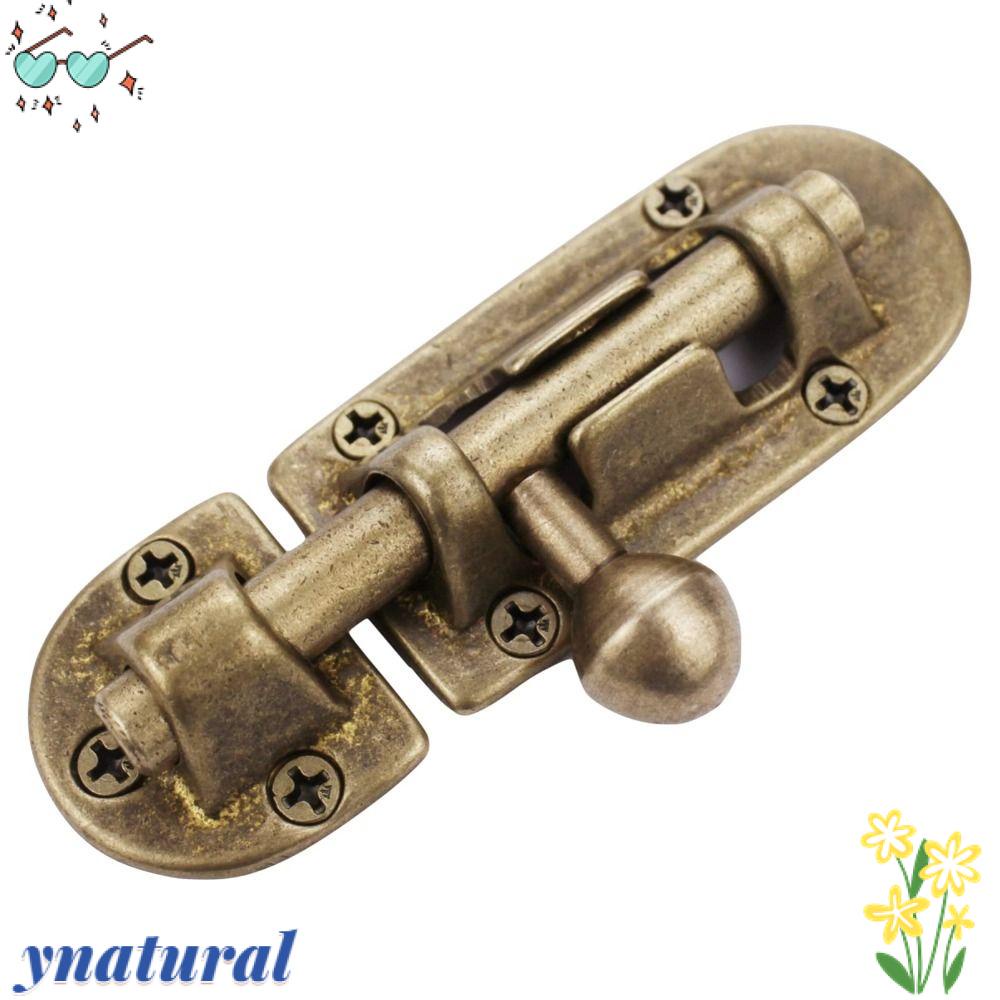 Then Chốt Cửa Trượt Bằng Đồng Thau Cứng Chắc Chắn