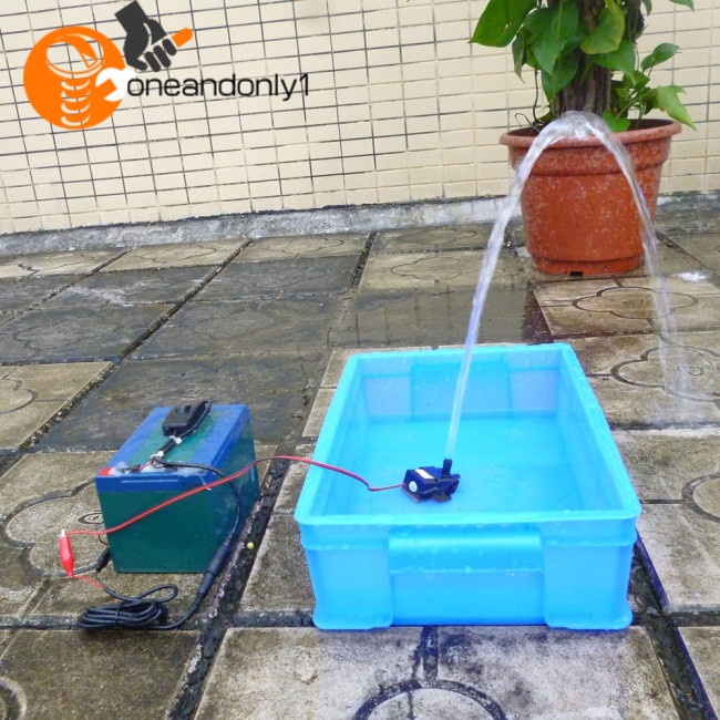 Máy Bơm Micro Không Chổi Than DC 12V 4.2W Dài 3M