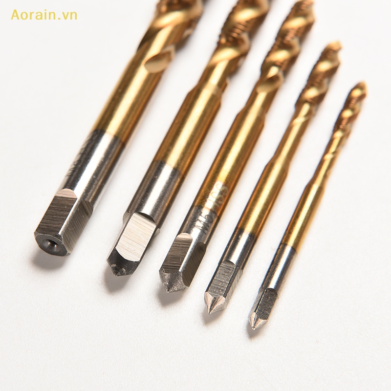 Bộ Mũi Khoan Xoắn M3 M4 M5 M6 M8 HSS Tốc Độ Cao Chuyên Dụng