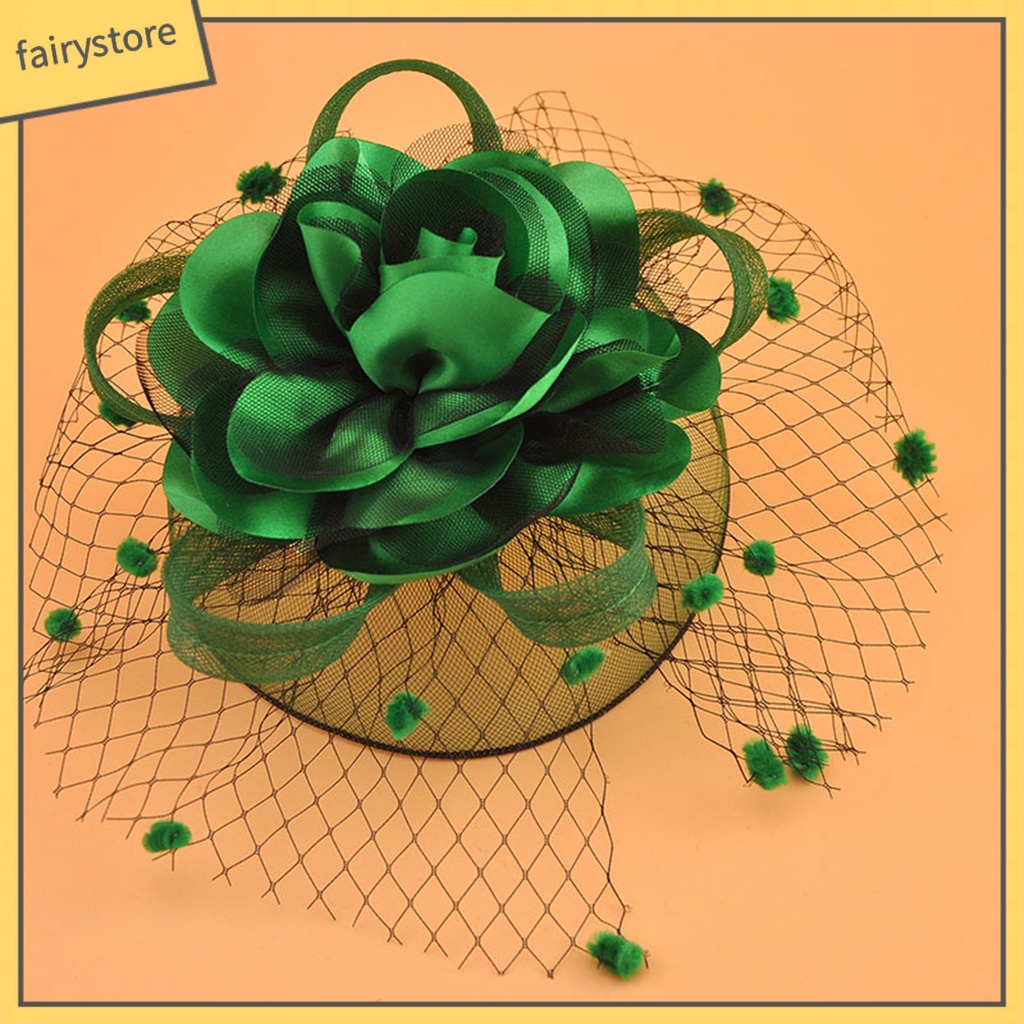 [FRO] Mạng Che Mặt Lưới Rỗng Họa Tiết Chấm Bi Trang Trí Tóc Cô Dâu / Tiệc Cưới / Cocktail / Làm Đạo Cụ Chụp Ảnh