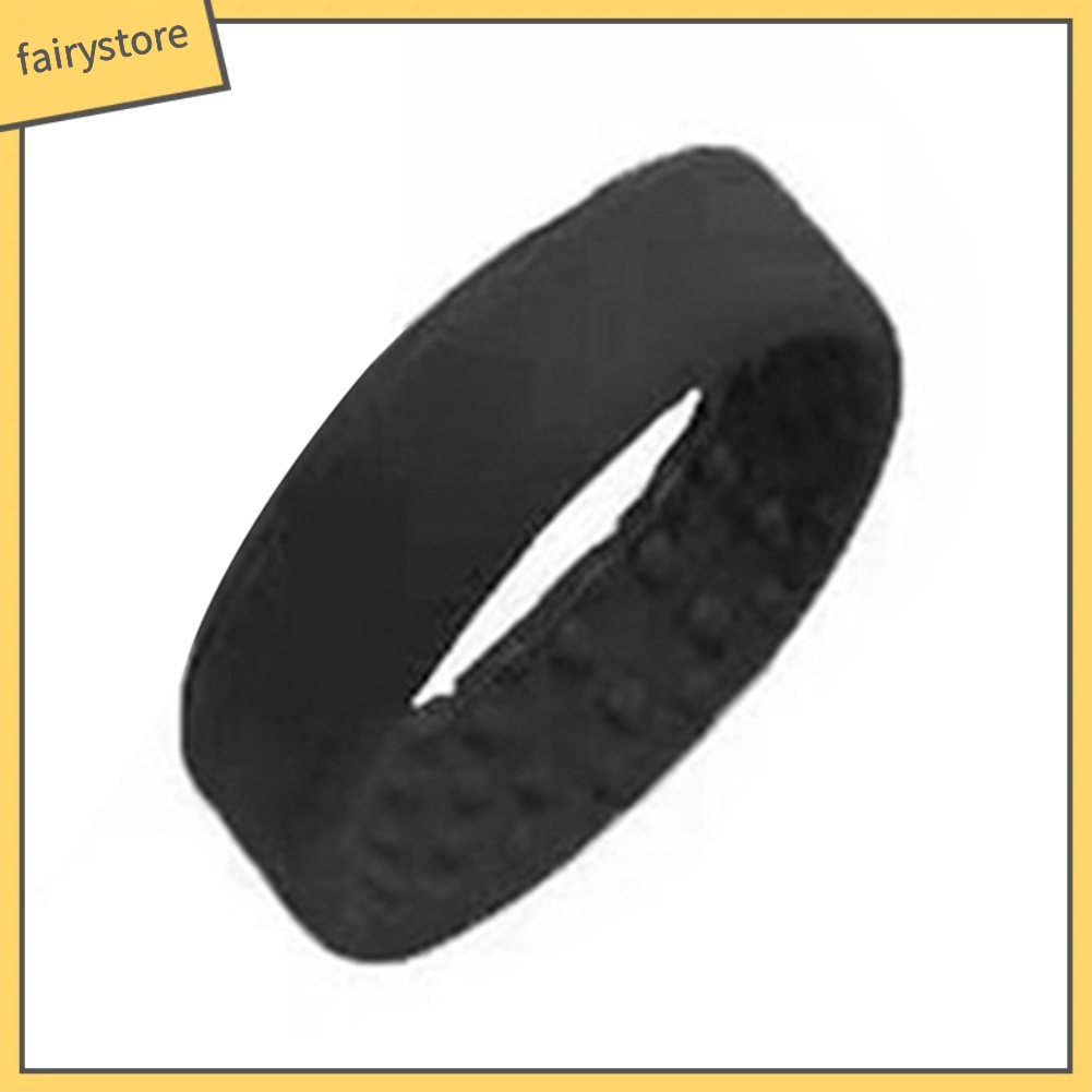 1 Dây Cột Tóc Silicon Co Giãn Màu Trơn Thời Trang Cho Nữ Giá Đỡ