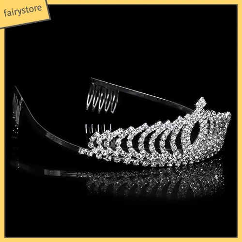 Vương Miện Đính Đá Lấp Lánh Sang Trọng Cho Cô Dâu