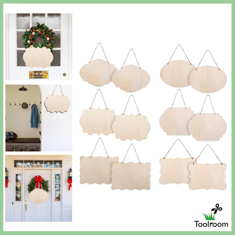 Bảng Gỗ Chào Mừng Treo Cửa Trước Trang Trí Nhà Cửa / Lễ Phục Sinh