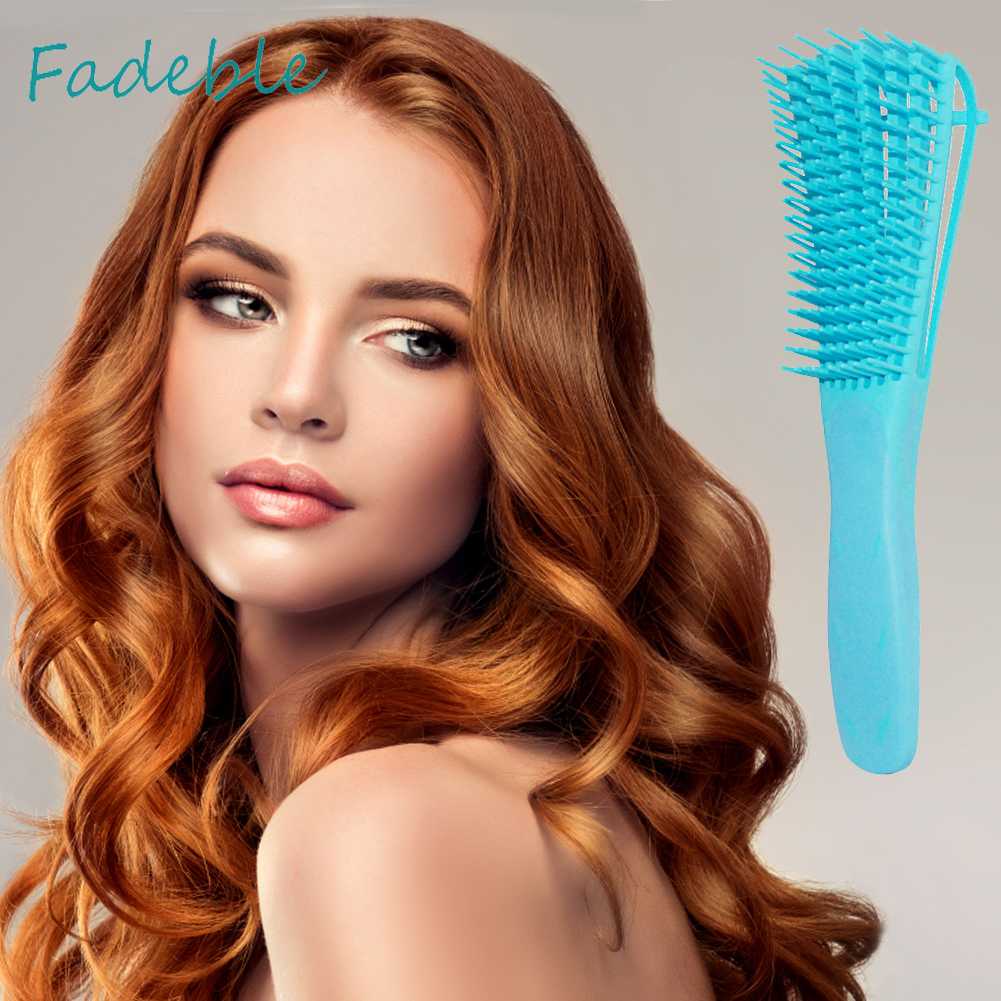 Lược Chải Tóc Mát Xa Da Đầu Bằng Nhựa Tpe Trọng Lượng Nhẹ Chuyên Dụng Cho Salon