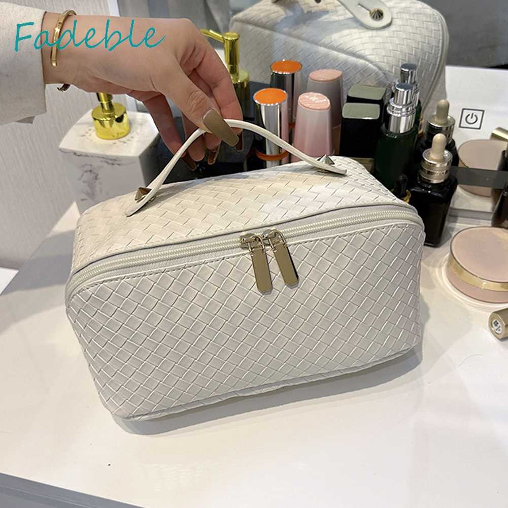 Pu Túi Đựng Mỹ Phẩm Sức Chứa Lớn Tiện Lợi Dễ Sử Dụng