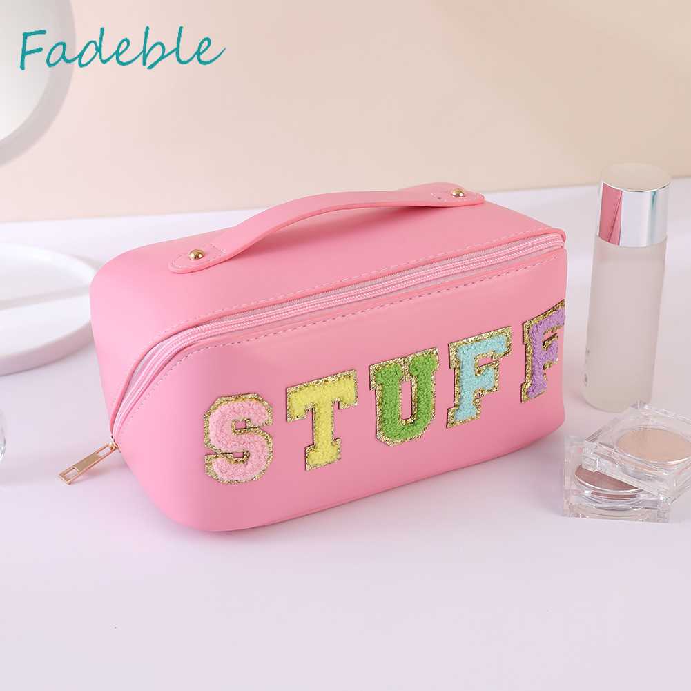 Pu Túi Đựng Mỹ Phẩm Sức Chứa Lớn Tiện Lợi Dễ Sử Dụng