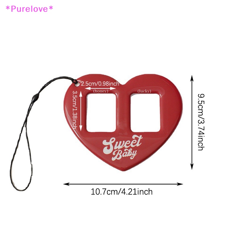 Móc Khóa Hình Trái Tim 3inch Xinh Xắn Mới