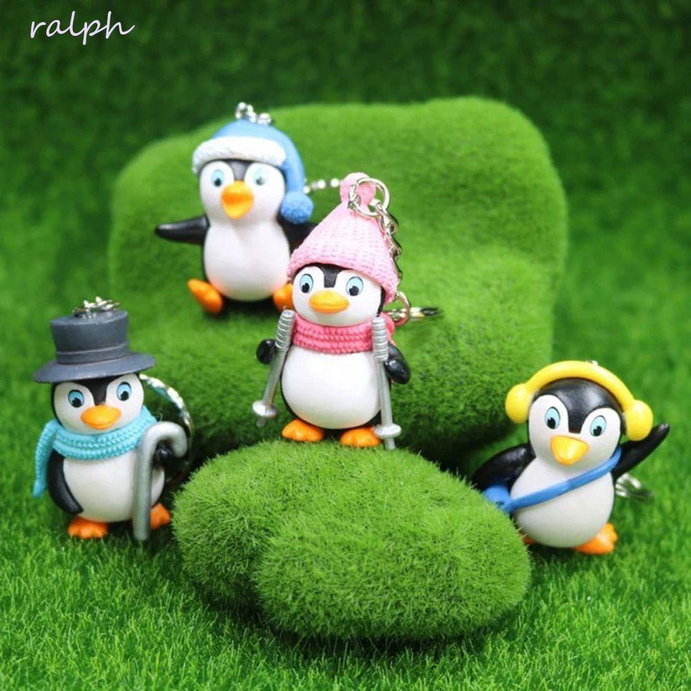 Móc Khóa Hình Chim Cánh Cụt Hoạt Hình Dễ Thương