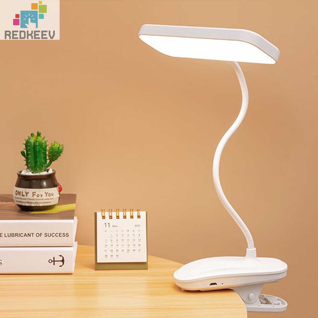 Đèn Đọc Sách Bảo Vệ Mắt Kèm Kẹp Tiện Dụng Cho Phòng Học / Văn Phòng