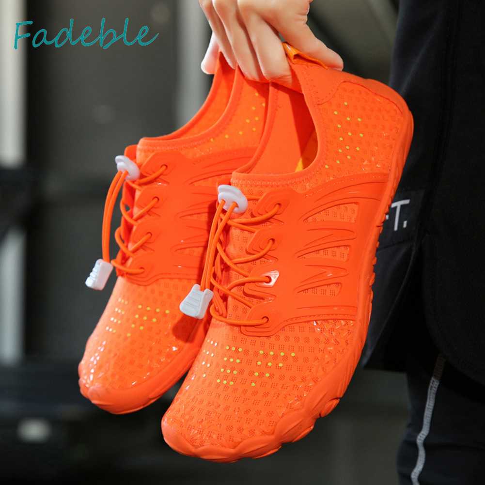 Giày Thể Thao Siêu Nhẹ Co Giãn Thoáng Khí Thời Trang Cho Nam Nữ