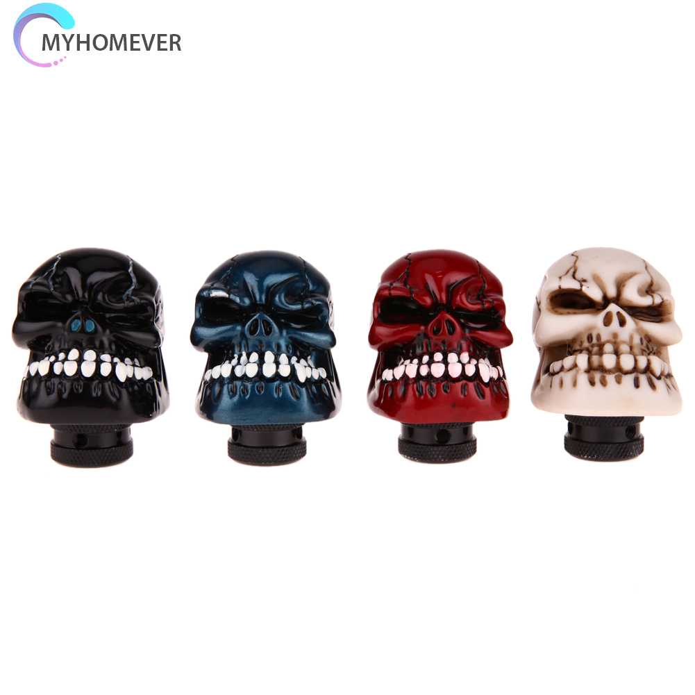 Núm Gạt Cần Số Xe Hơi Hình Đầu Lâu Thời Trang