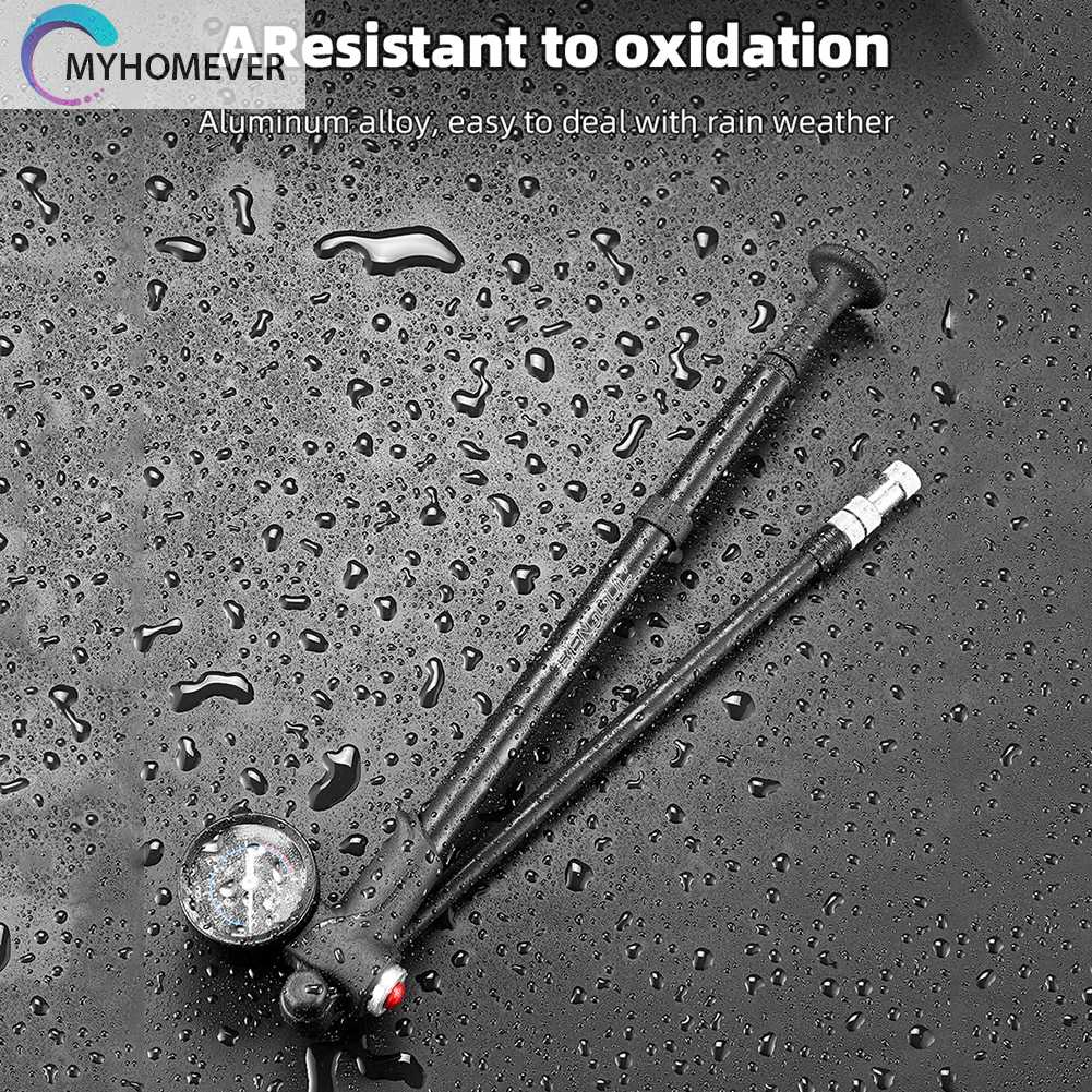 Bơm Xe Đạp Áp Suất Cao 300psi Bằng Hợp Kim Nhôm