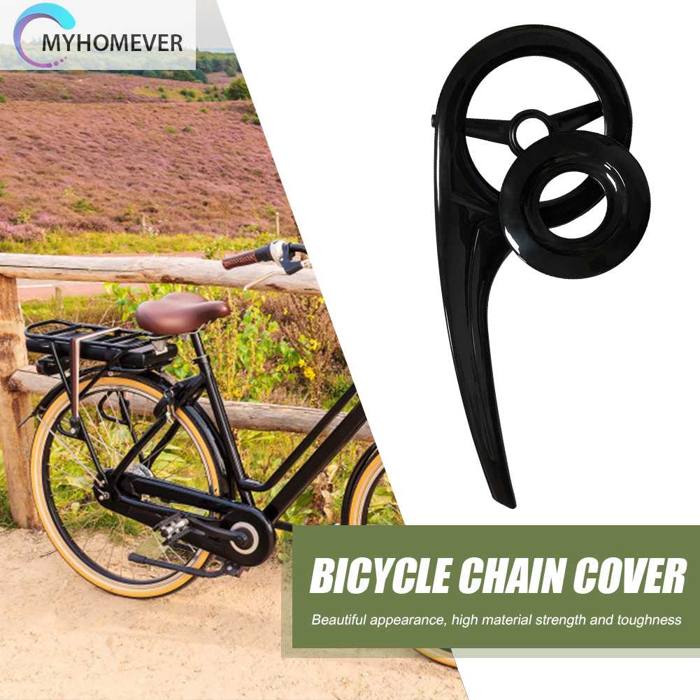 Vỏ Nhựa Bảo Vệ Dây Xích Xe Đạp 40-44 Răng Màu Đen