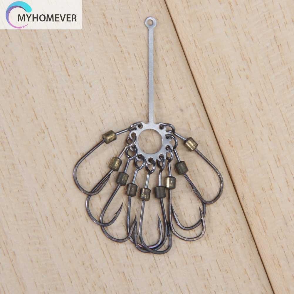 Set 2 Lưỡi Câu Cá Bằng Thép Cacbon Chất Lượng Cao #8