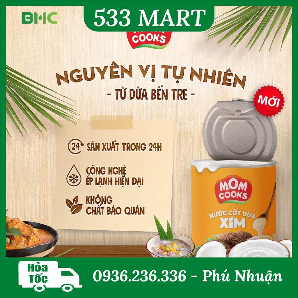 Nước Cốt Dừa lon Mom Cooks 400ml