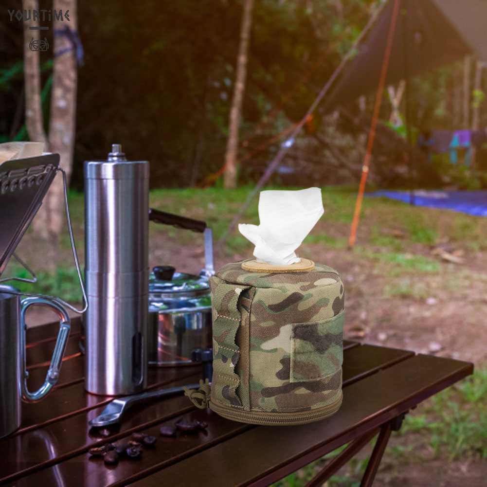 Giá Đỡ Cuộn Khăn Giấy Tiện Lợi Cắm Trại Ngoài Trời