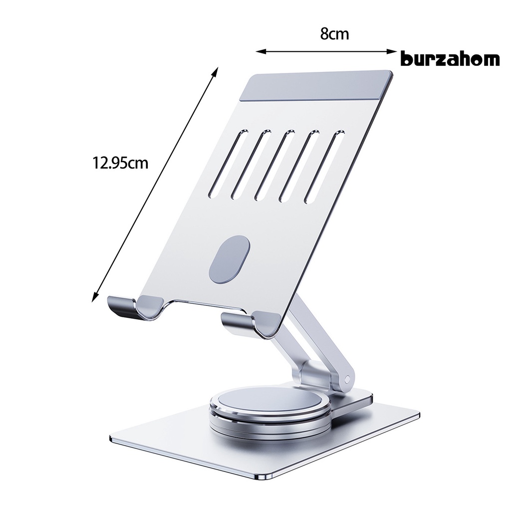 Giá Đỡ Điện Thoại / Máy Tính Bảng Để Bàn Bằng Hợp Kim Nhôm Xoay 360 Độ Tùy Chỉnh Tiện Dụng