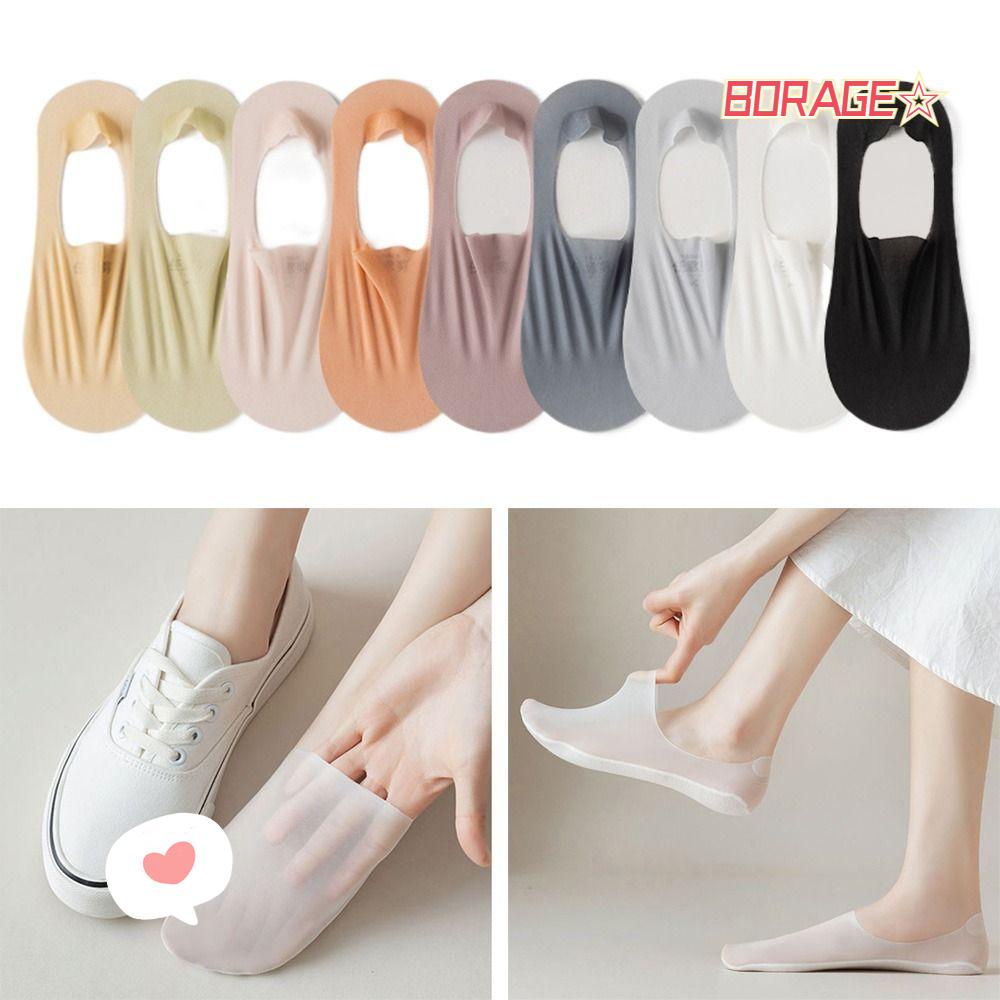 5 Đôi Tất Cao Gót Mỏng Mới