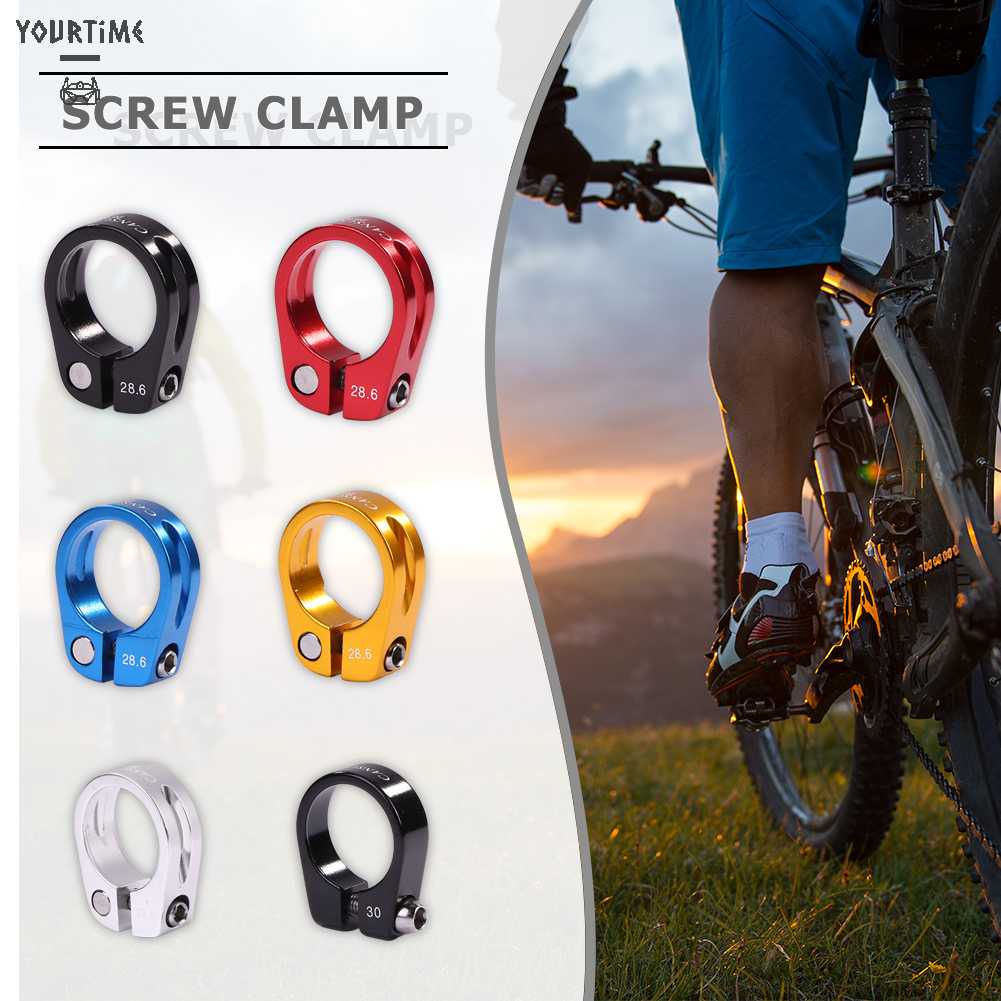 1 Vòng Kẹp Yên Xe Đạp Leo Núi Bằng Hợp Kim Nhôm