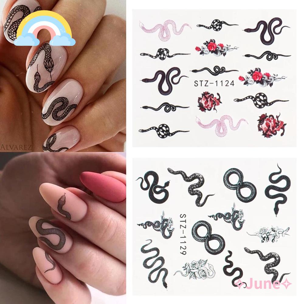 Bộ 24 Miếng Dán Trang Trí Móng Tay Hình Thiên Thần Mary