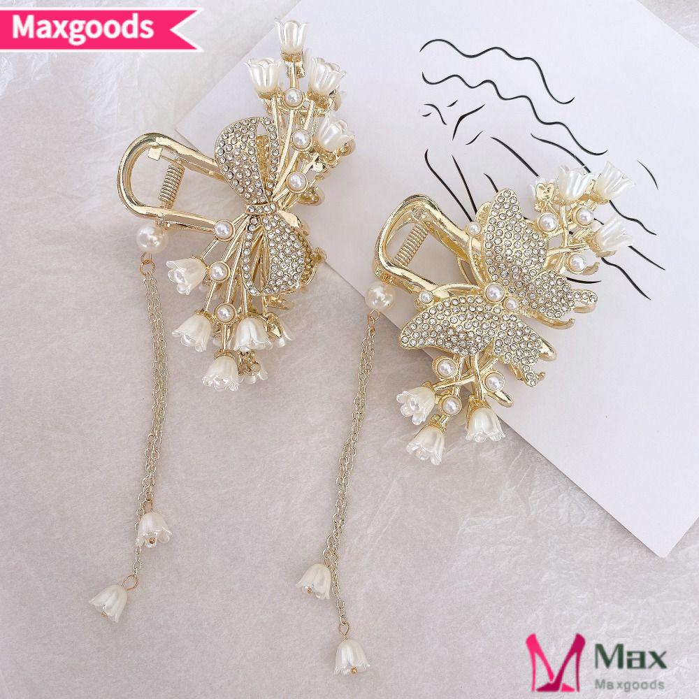 Kẹp Tóc Hình Bướm Bằng Hợp Kim Phong Cách Hàn Quốc