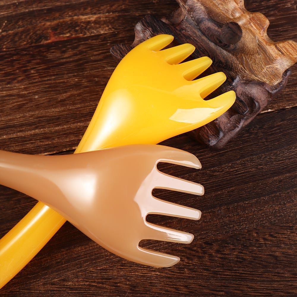 Lược Chải Tóc Mát Xa Da Đầu Bằng Nhựa Resin Năm Cánh Phong Cách Trung Hoa