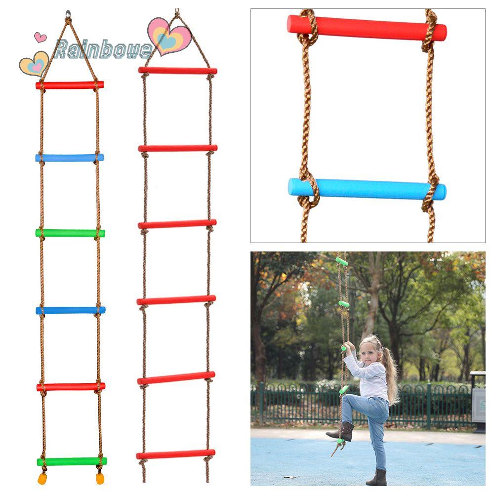 Dụng Cụ Tập Leo Trèo Trong Nhà / Ngoài Trời Sáu Bánh Răng Màu Cầu Vồng