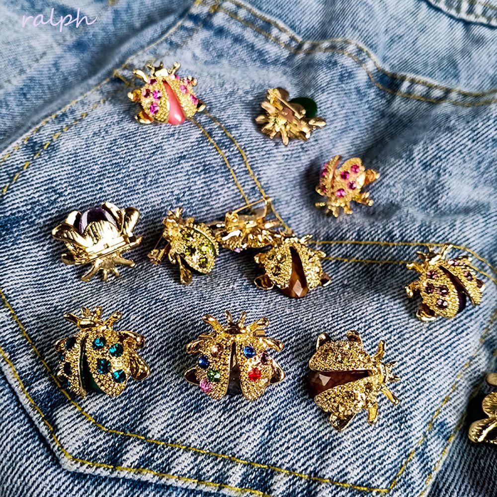 Ghim Cài Áo Hình Côn Trùng Phong Cách Retro|Khuyên Tai Hợp Kim Dáng Dài Thời Trang