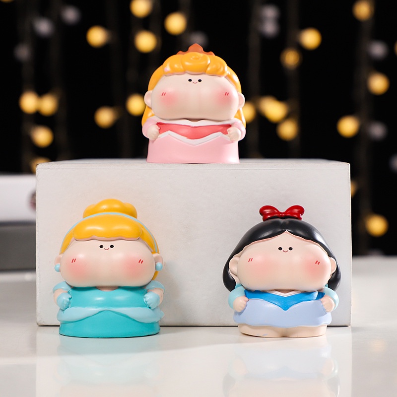Búp Bê Công Chúa Chubby Dudu Hoạt Hình Siêu Dễ Thương Dùng Trang Trí Xe Hơi
