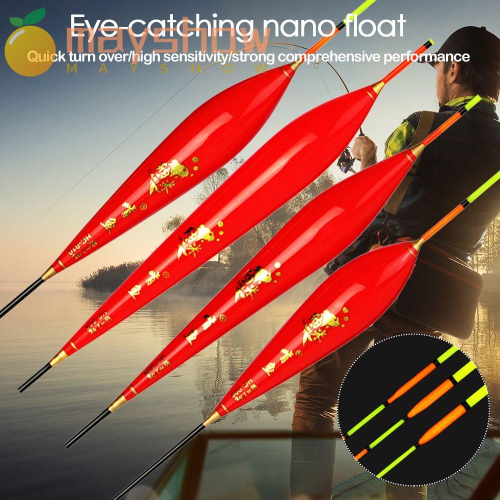 Bộ 3 Phao Câu Cá Đuôi Dài Có Đèn Báo Tiện Dụng