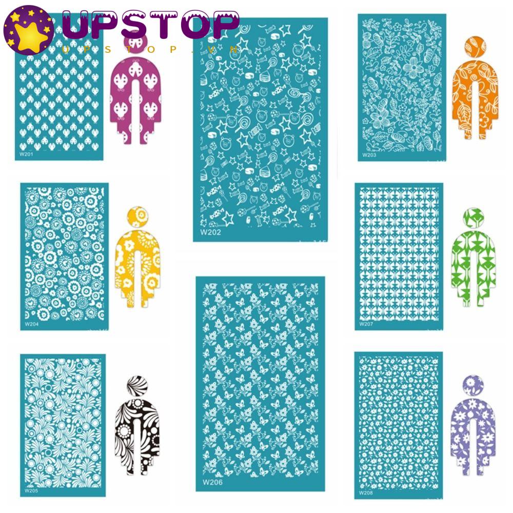 Upstopvn Set 2 Bông Tai Đất Sét Polymer Mềm Mại In Họa Tiết Sọc Cầu Vồng Làm Bông Tai Thủ Công