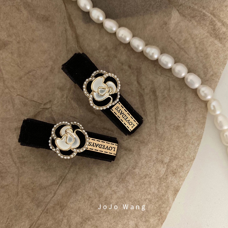 Kẹp Tóc Màu Đen Kiểu Dáng Đơn Giản Thời Trang Dành Cho Nữ