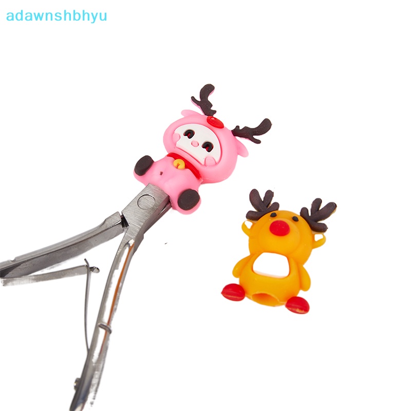 Adawnshbhyu Vỏ Bọc Silicon Bảo Vệ Kéo Cắt Móng Tay Hình Động Vật Hoạt Hình