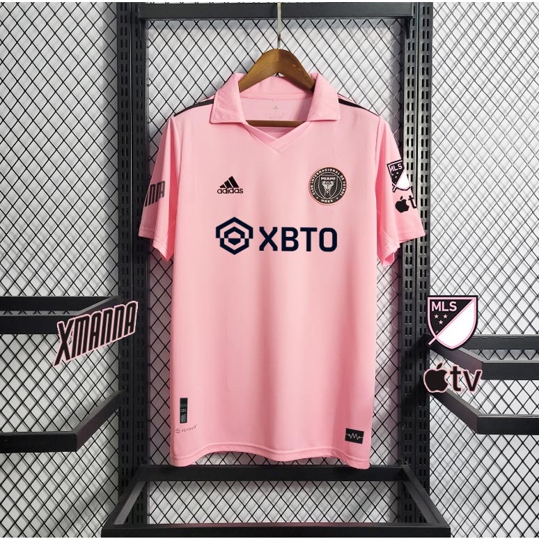 Áo Thun Số 23 / 24 Inter Miami Câu Lạc Bộ Bóng Đá Sân Nhà Mùa Hè Mới Cho Nam