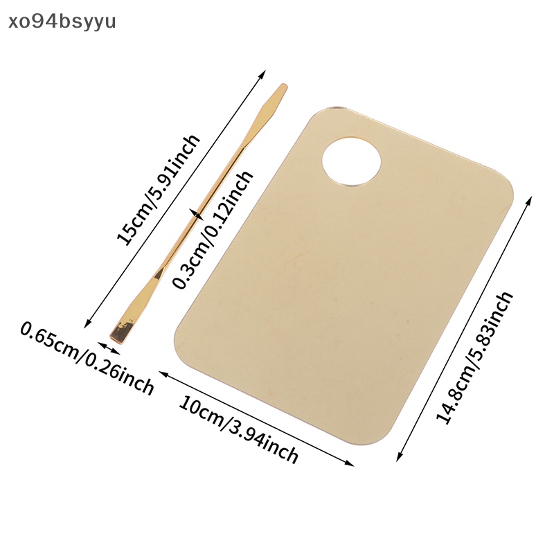 Bảng Trộn Màu Đánh Bóng Móng Tay Bằng Thép Không Gỉ Xo94Bsyu