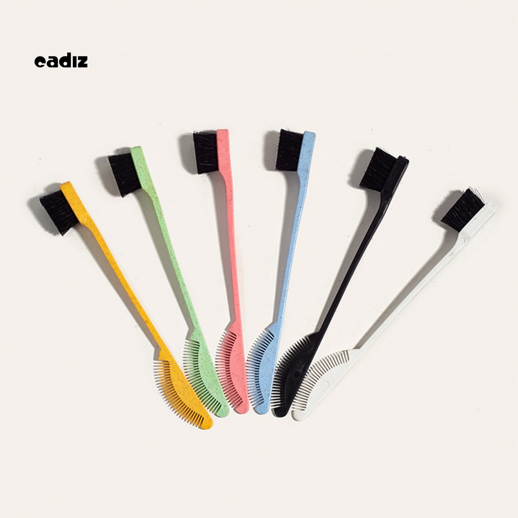 Lược Chải Tạo Kiểu Tóc Hai Đầu Bằng ABS Đa Năng Tiện Dụng