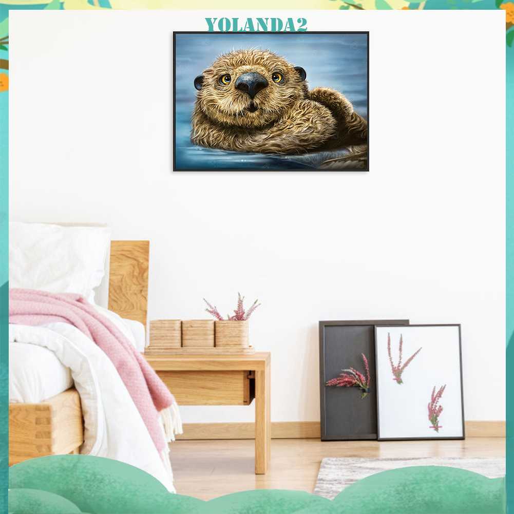 Tranh Đính Đá Kim Cương Toàn Bộ 5D DIY Hình Vẽ Nghệ Thuật Trang Trí Nhà Cửa