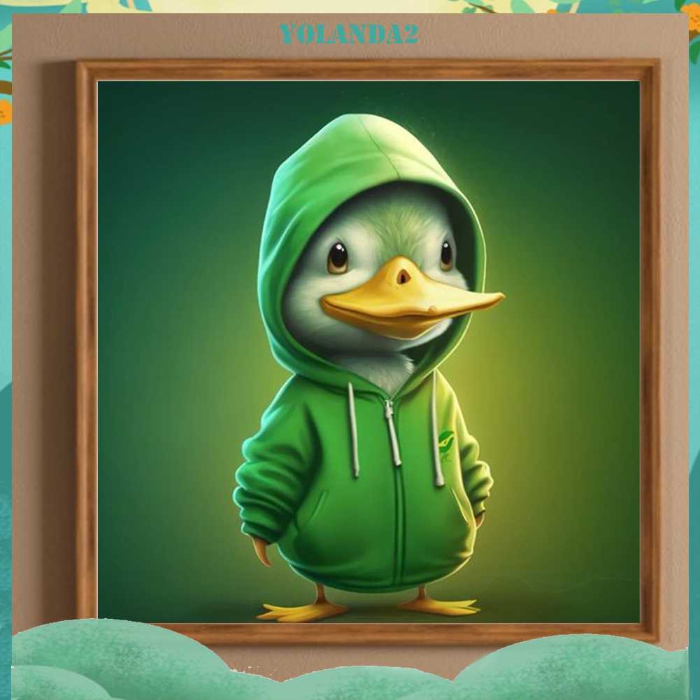 Tranh Đính Đá Kim Cương Toàn Bộ 5D DIY Hình Vẽ Vịt