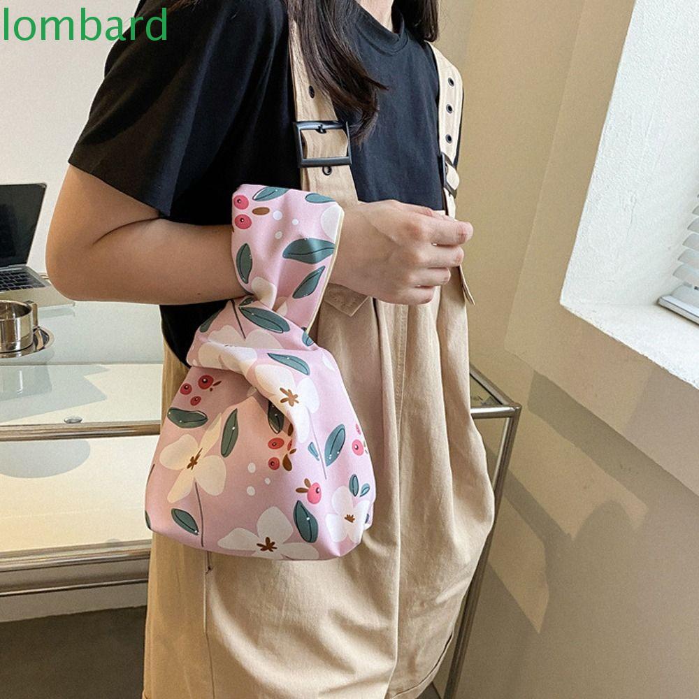 Túi Đựng Đồ Ăn Trưa Họa Tiết Hoa Lá Xinh Xắn Tiện Dụng