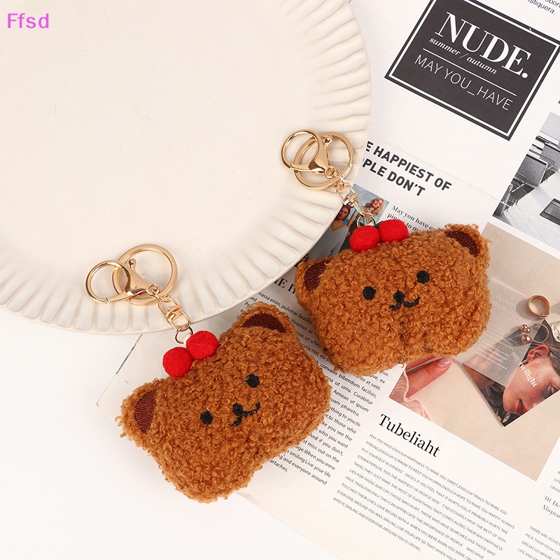 {Ffsd} Móc Khóa Hình Gấu Bông Hoạt Hình Đáng Yêu Dành Cho Bé Gái