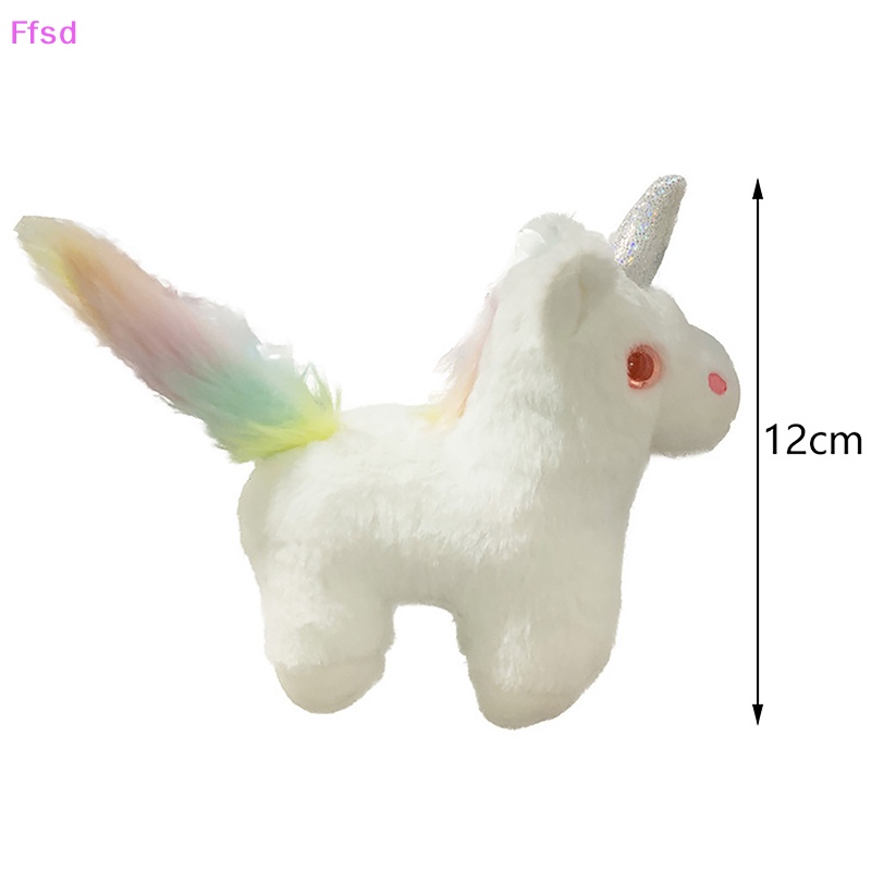 {Ffsd} Móc Khóa Hình Kỳ Lân Nhồi Bông Mềm Mại Màu Kẹo Sáng Tạo Cho Nữ * Hàng Bán Chạy *