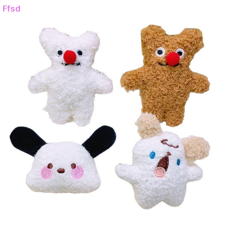 {Ffsd} Huy Hiệu Cài Áo Vải Lông Nhung Dễ Thương Phụ Kiện Quần Áo Jean * Bán Chạy