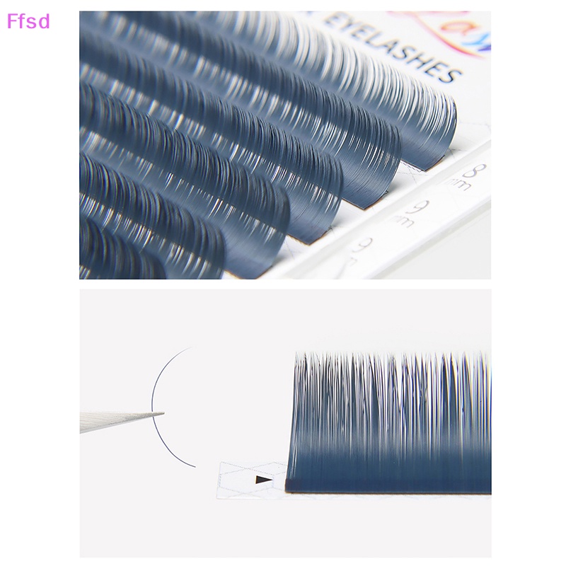 Hàng Bán Chạy {Ffsd} Lông Mi Giả CD Lụa Xoăn Nối Dài Trang Điểm Mắt Cá Nhân Hóa Màu Sắc