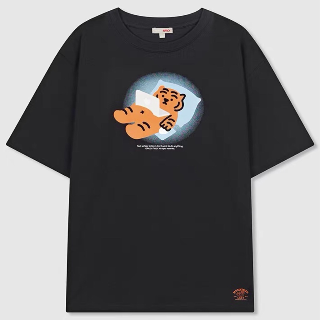 Áo Thun Cặp Đôi Tay Ngắn Spao x muziktiger