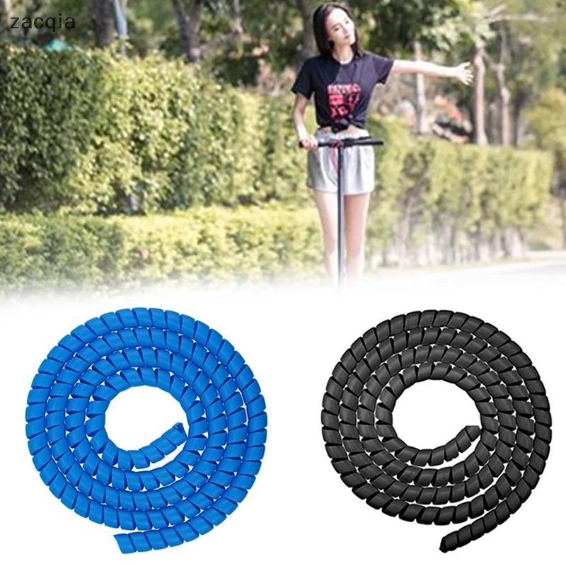 [zacqia] Dụng Cụ Quấn Bảo Vệ Dây Cáp Xe Đạp Điện Sắp Xếp Gọn Gàng