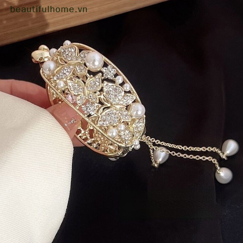 Kẹp Tóc Cố Định Tóc Đuôi Ngựa Bướm Cổ Điển Hợp Thời Trang Dành Cho Bạn Nữ [Đẹp]
