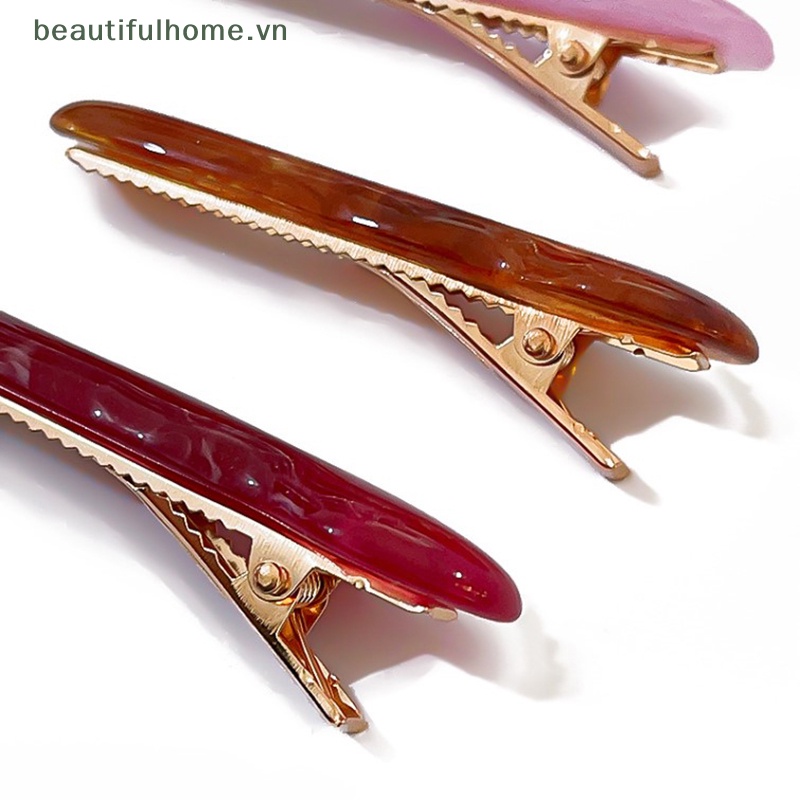 Kẹp Tóc Mái Lượn Sóng Bằng Nhựa Resin Phong Cách Hàn Quốc Cổ Điển Phụ Kiện Tóc Mới Cho Nữ [beauty]