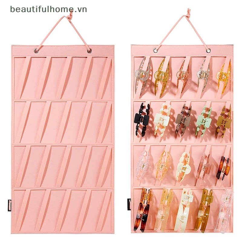 [beautifulhome] Giá Đỡ Kẹp Tóc / Kẹp Tóc Gắn Tường Tiết Kiệm Không Gian Trang Trí Phòng Bé Gái [beauty]