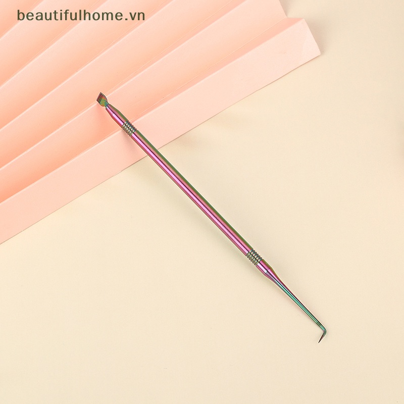 1 Que Vệ Sinh Lông Mi Bằng Thép Không Gỉ Tiện Dụng